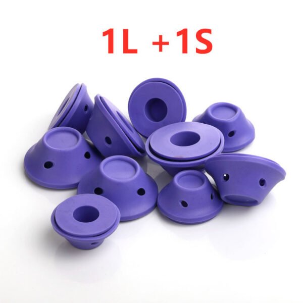 Soft Rubber Magic Hair Care Rollers Silicone Hair Curlers No Heat Hair Styling Tool - Image 3